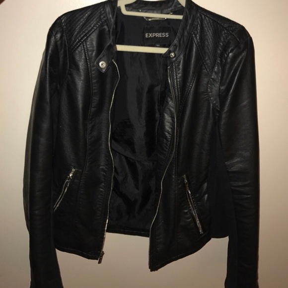 Express Leather Jacket - Picture 2 of 6